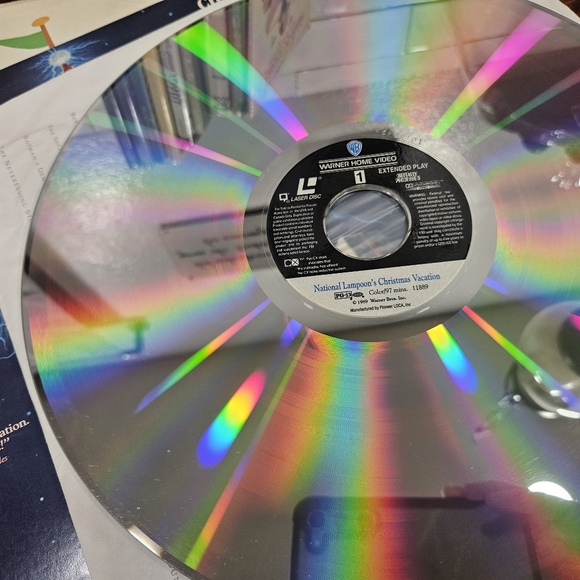 National Lampoon's Christmas Vacation Chevy Chase PG-13 Laser Disc Movie - Picture 2 of 5